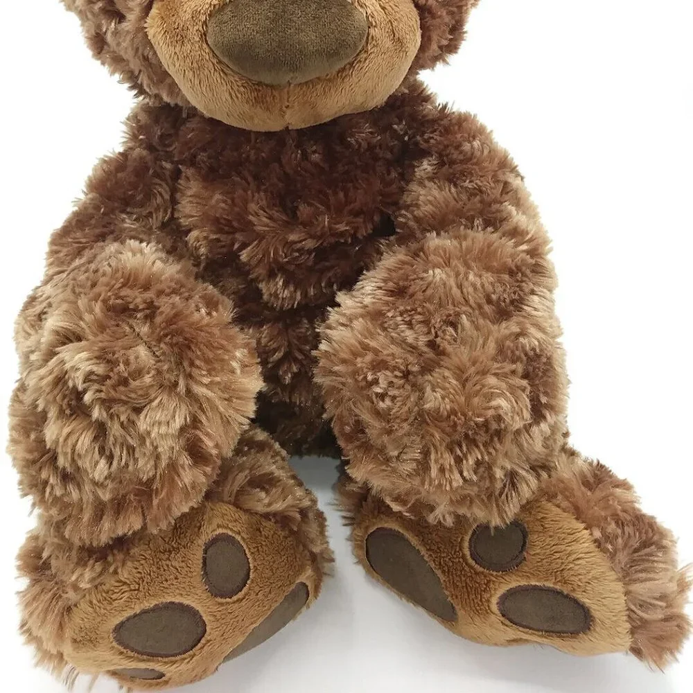 GUND Philbin Teddy Bear Chocolate Brown 18" Plush Stuffed Animal 320047 Paw Pads - Picture 15 of 15